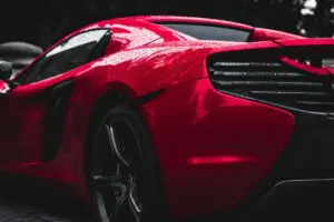 red sports car